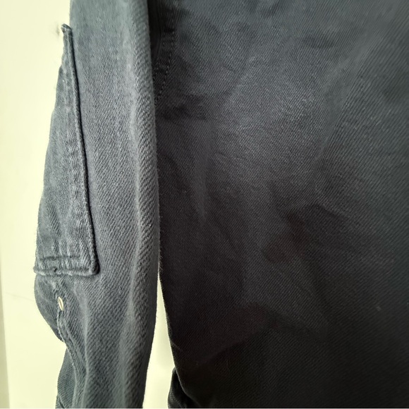 Zara Kids Charcoal Hooded Jean Jacket - Picture 3 of 4